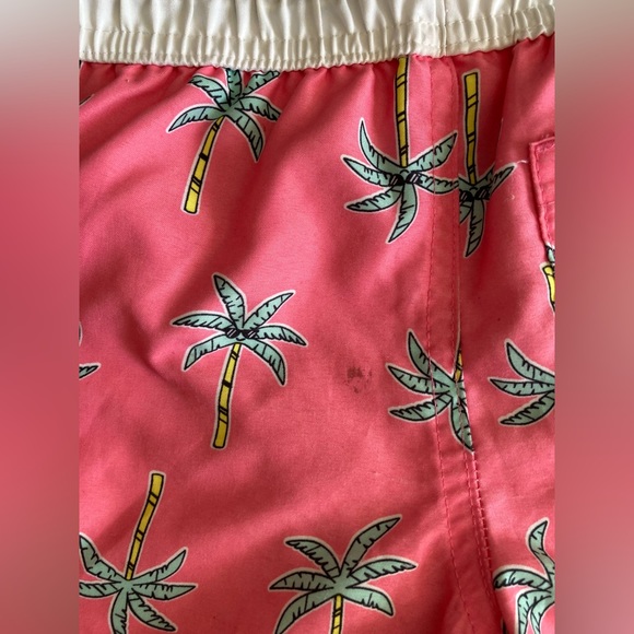 George • Toddler Pink Palm Tree Swim Shorts Swim Trunks Bathing Suit Size 3T - Picture 4 of 4